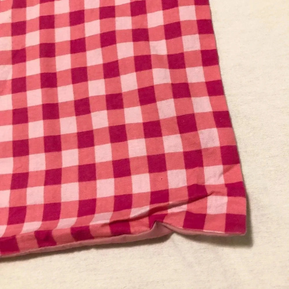 Hello Kitty Pink Checkered Pillowcase  29.5 x 18 Inch Pillow Case - Picture 6 of 16